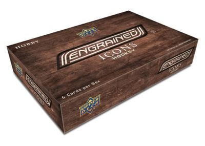 2024-25 UPPER DECK ENGRAINED ICONS HOCKEY HOBBY BOX