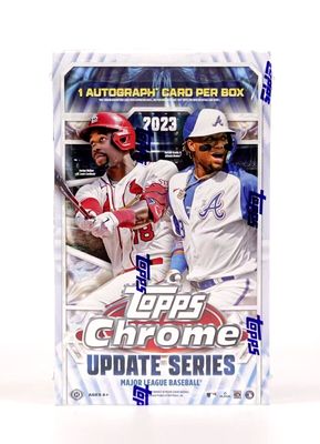2023 Topps Chrome Update Series Baseball Hobby Box