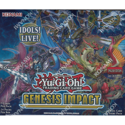 Yu-Gi-Oh! Genesis Impact Booster Box

