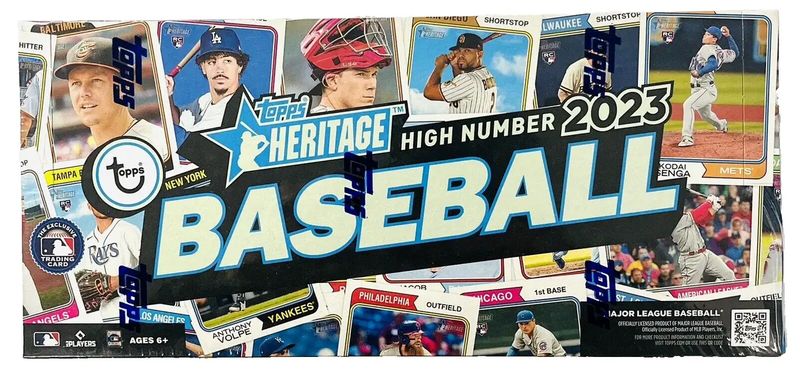 2023 Topps Heritage High Number Hobby Box

