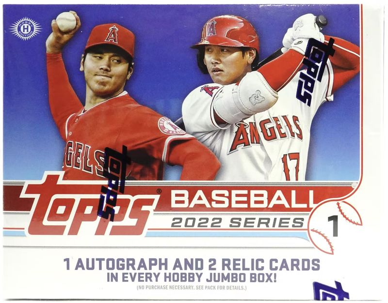 2022 Topps Series One Baseball Hobby Jumbo Box