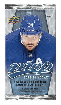 2023-24 Upper Deck MVP Hockey Hobby Pack - BEDARD RC + DRAFT