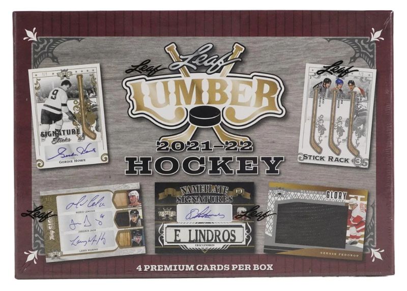 2021 -22 Leaf Lumber Hockey Hobby Box

