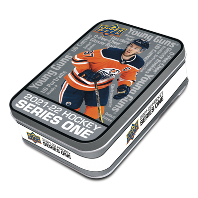 2021-22 Upper Deck Series 1 Hockey Tin 2021-22 Upper Deck Series One Hockey Tin