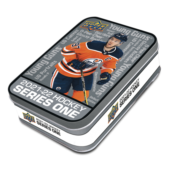 2021-22 Upper Deck Series One Hockey Tin