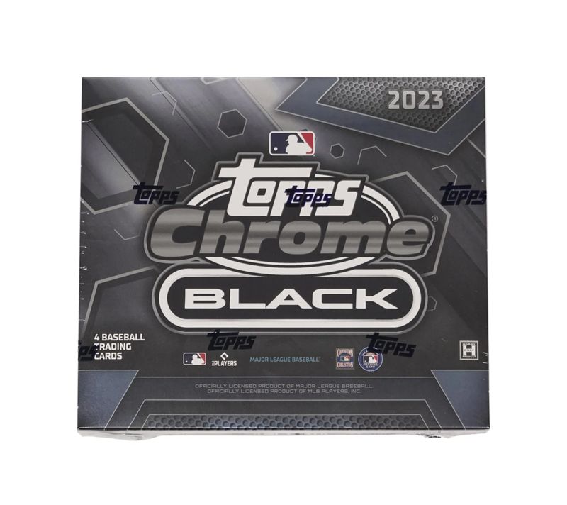2023 Topps Chrome Black Baseball Hobby Box

