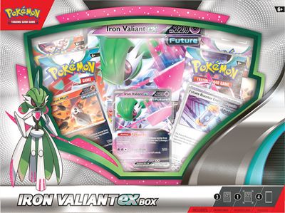 Pokemon Scarlet and Violet [SV4] ROARING MOON / IRON VALIANT EX BOX