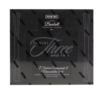 2023 Panini Three And Two Baseball Hobby Box

