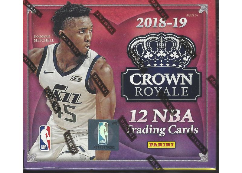 2018-19 Panini Crown Royale Basketball Hobby Box

