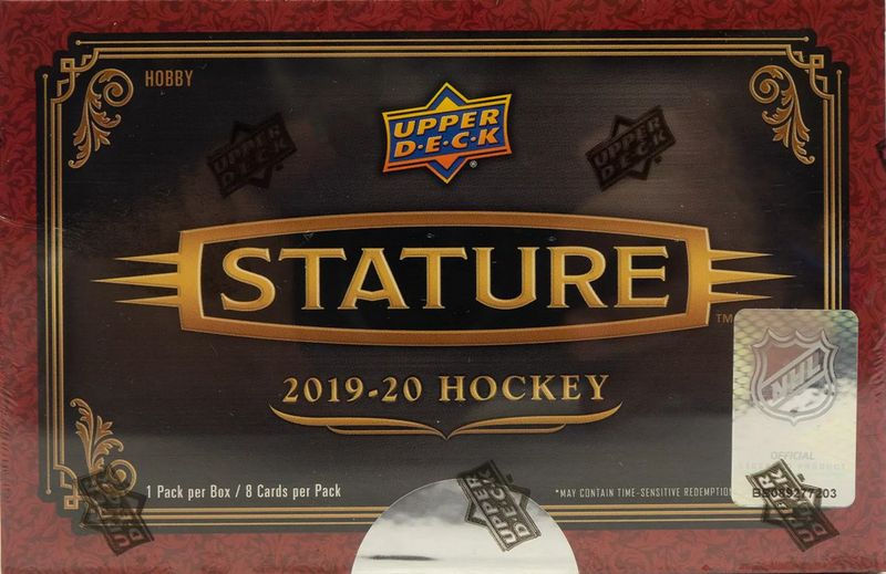2019-20 Upper Deck Stature Hockey Hobby Box

