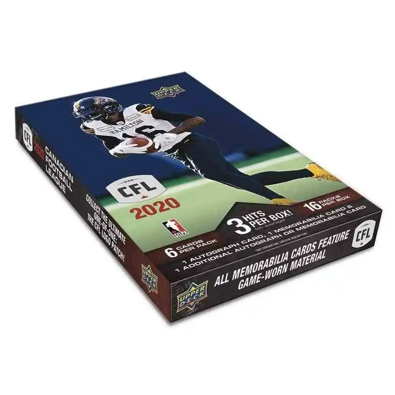 2020 Upper Deck CFL Football Hobby Box

