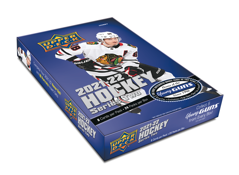 2021-22 Upper Deck Series Two Hockey Hobby Box