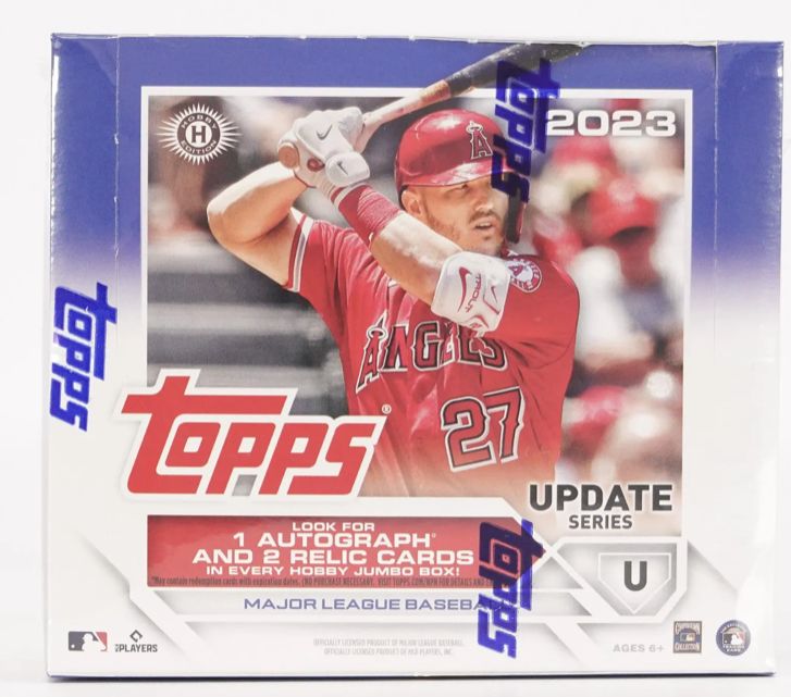 2023 Topps Update Series Baseball Hobby Jumbo Box