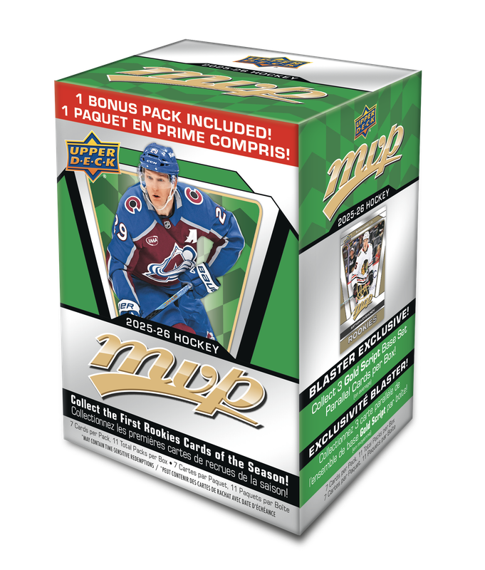 2025-26 Upper Deck MVP Hockey Blaster Box