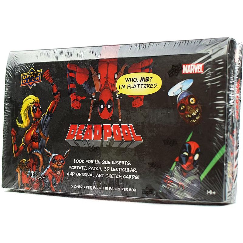 2019 UD Marvel Deadpool Hobby Box

