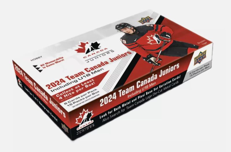 2024 Upper Deck Team Canada Juniors Hockey Hobby Box