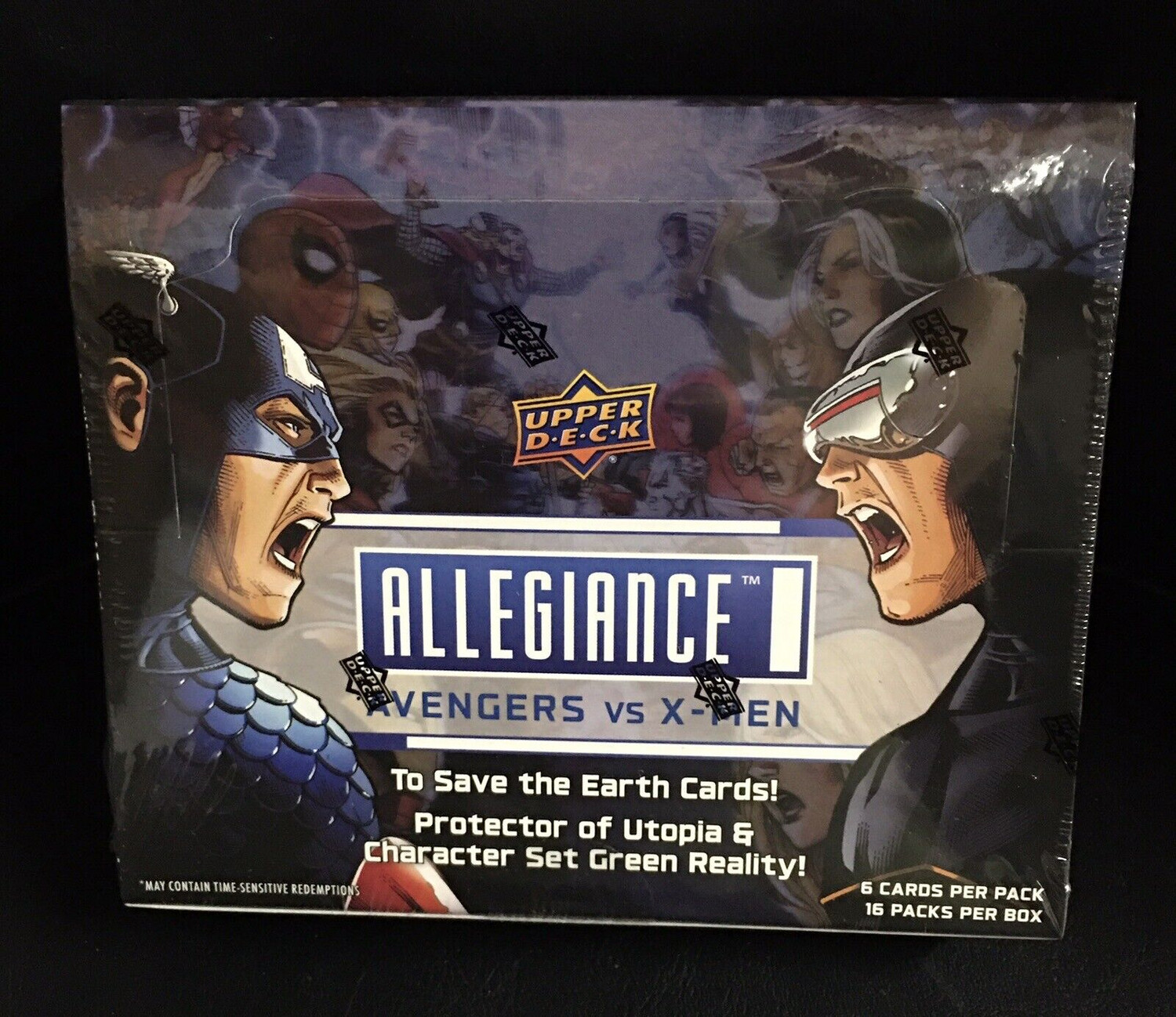 Marvel Allegiance: Avengers VS X-Men Hobby Box | Upper Deck 2023