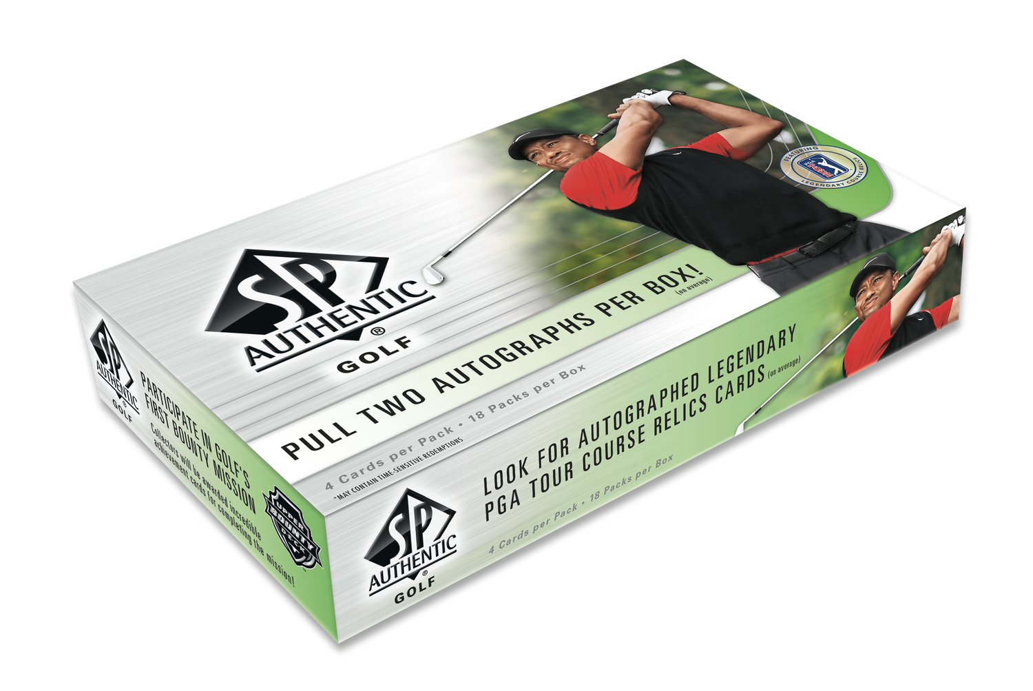 2021 Upper Deck SP Authentic Golf Hobby Box