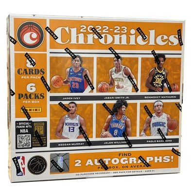 2022-23 Panini Chronicles Basketball Hobby Box 2022-23 Panini Chronicles Basketball Hobby Box
