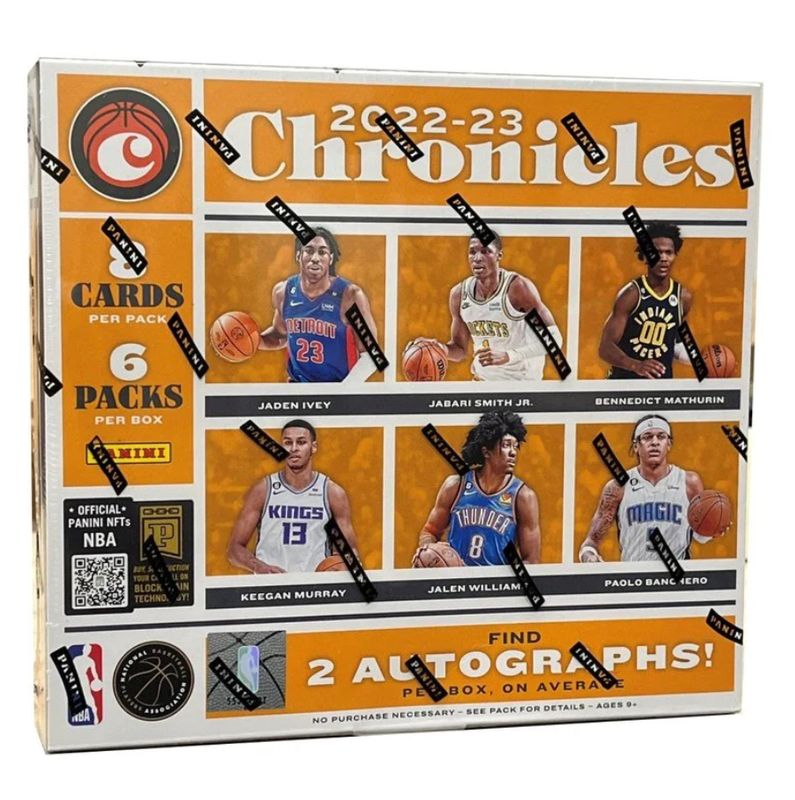 2022-23 Panini Chronicles Basketball Hobby Box

