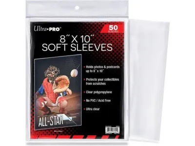 Ultra Pro 8x10 Soft Sleeves