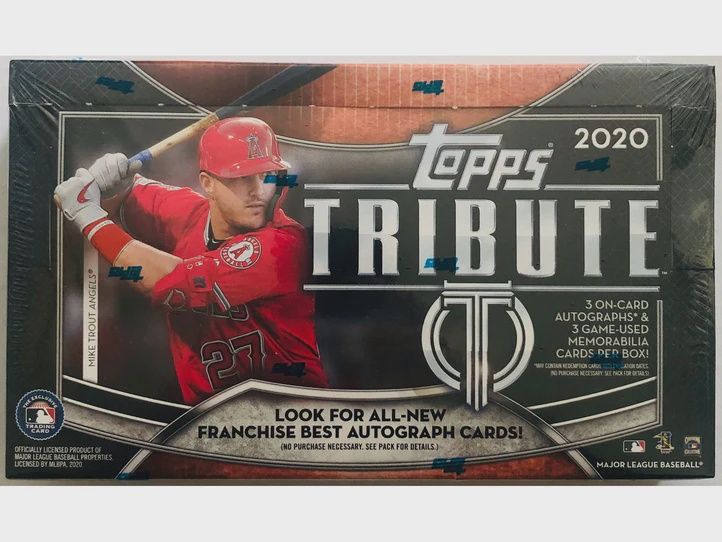 2020 Topps Tribute Baseball Hobby Box