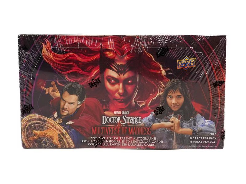 #BOXING DAY  DOORCRASHER! | Marvel Studios Doctor Strange In to the Multiverse Trading Cards Hobby Box