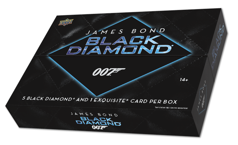 2025 Upper Deck James Bond Black Diamond 007 Hobby Box