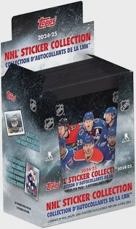#BOXING DAY DOORCRASHER! | 2024-25 Topps Hockey NHL Sticker Collection Hobby Box