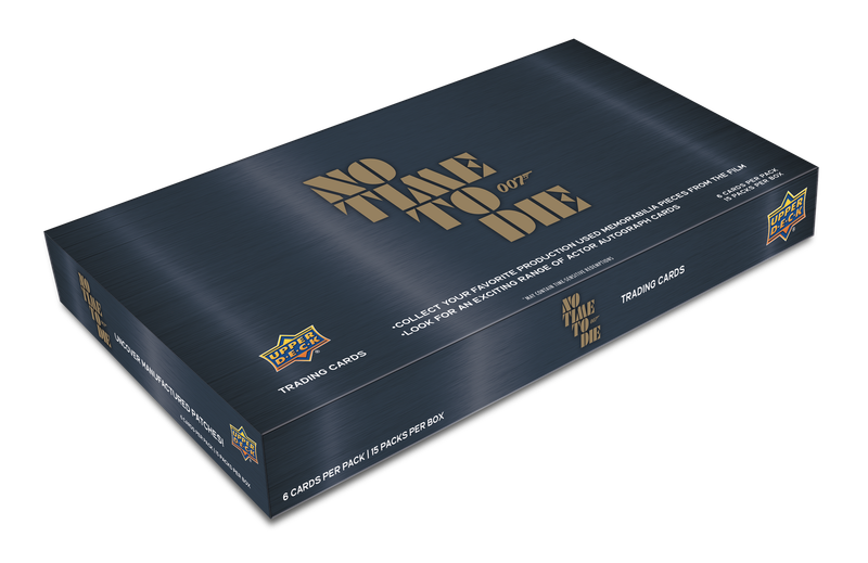 James Bond No Time To Die Hobby Box (Upper Deck 2025)