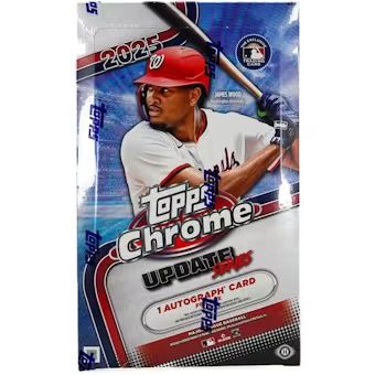 2025 Topps Chrome Update Series Baseball Hobby Box