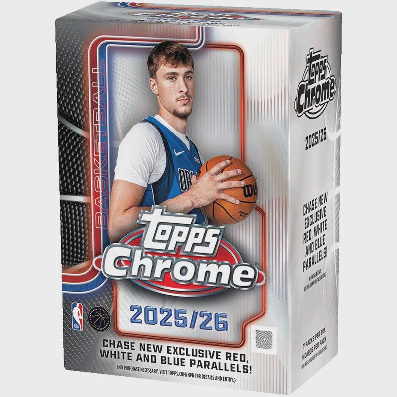 2025-26 Topps Chrome Basketball Blaster Box