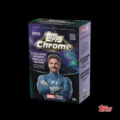 2025 Topps Marvel Studios Chrome Blaster Box