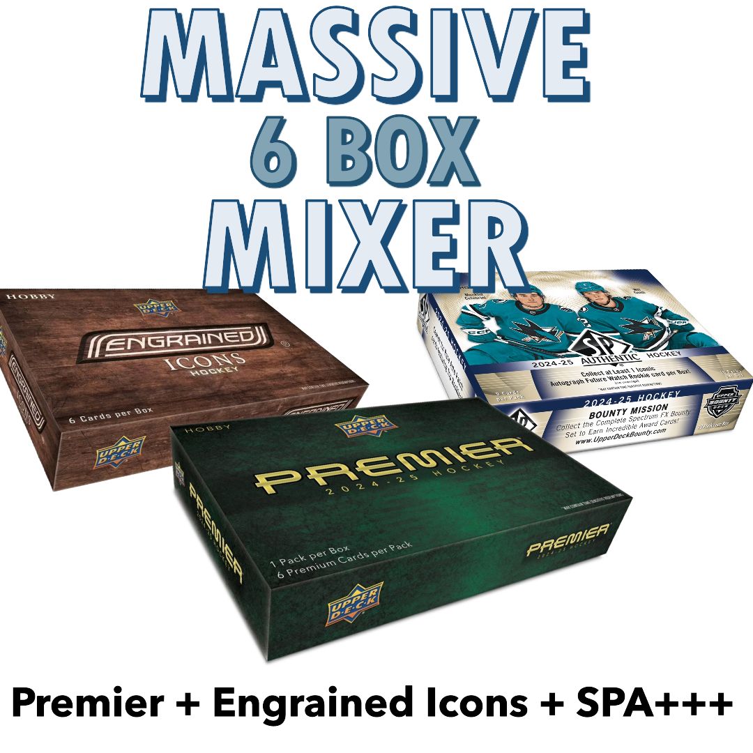 Break #5193 - MASSIVE 6 BOX MIXER | Premier + Engrained  Icons + SPA + Allure +++ *Team Random* ANY 1/1 BOUNTY AT $500