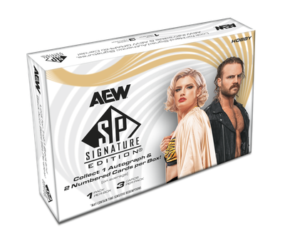 2025 SP Signature Edition AEW Wrestling Hobby Box [ Upper Deck]
