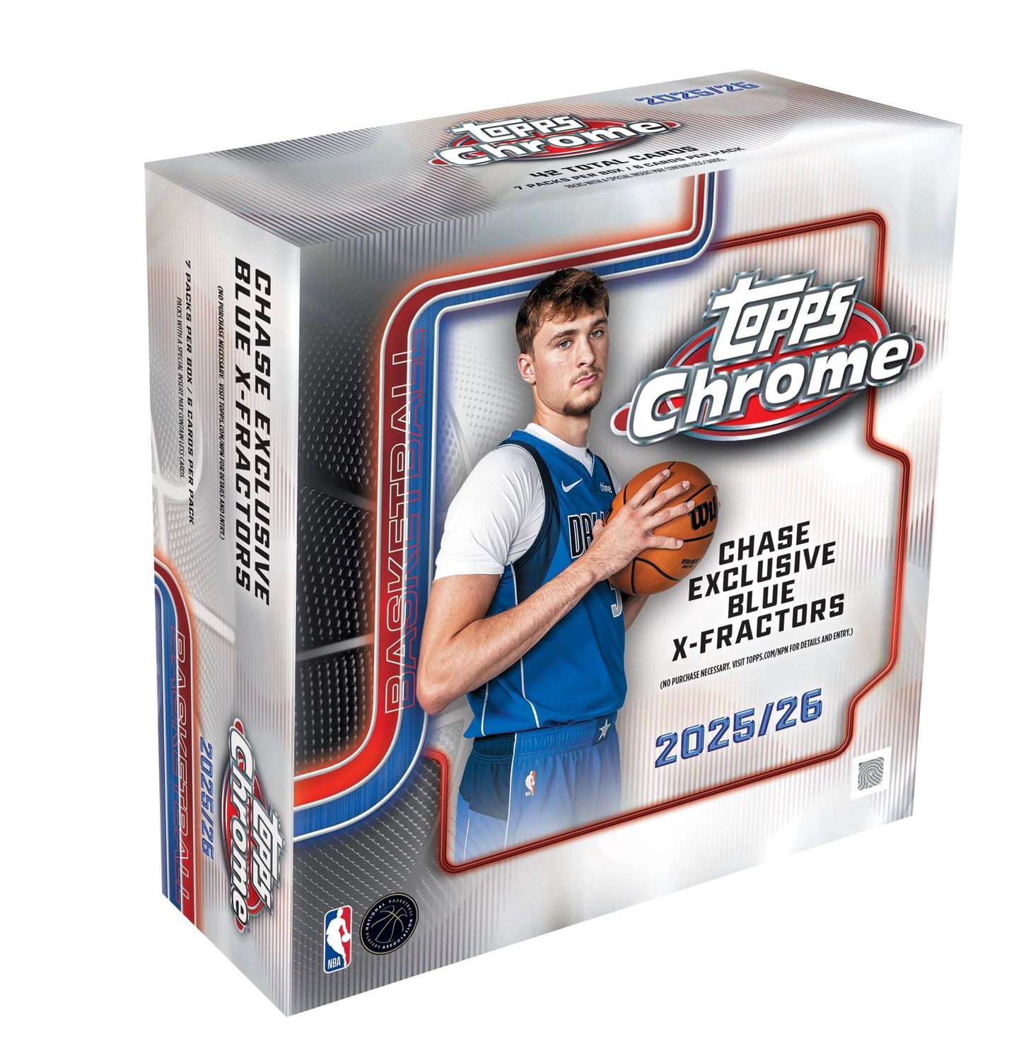 2025-26 Topps Chrome Basketball Mega Box