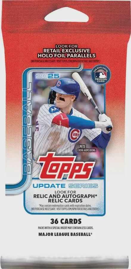 2025 Topps Update Series Baseball Fat Packs