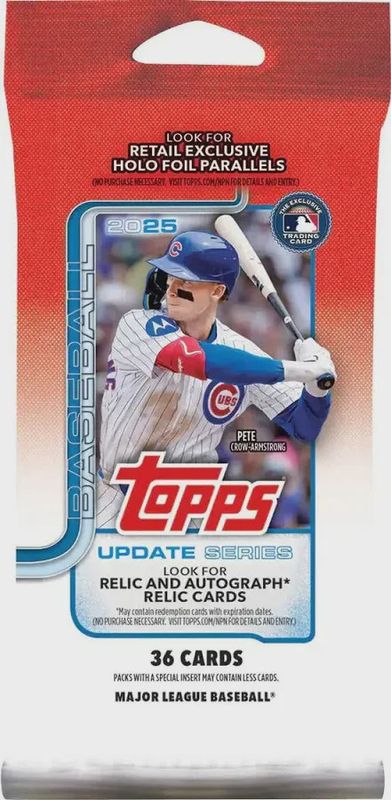2025 Topps Update Series Baseball Fat Packs