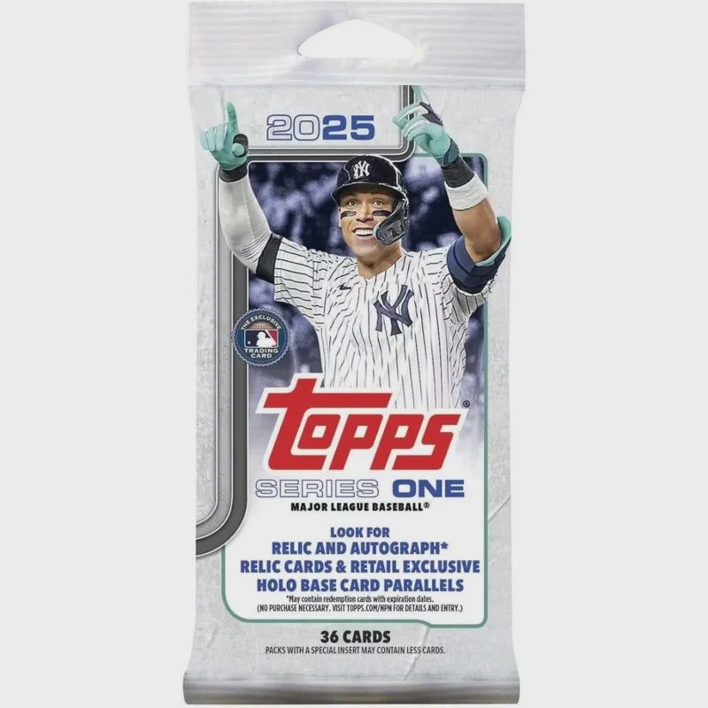 2025 Topps Series 1 Baseball Fat Packs
