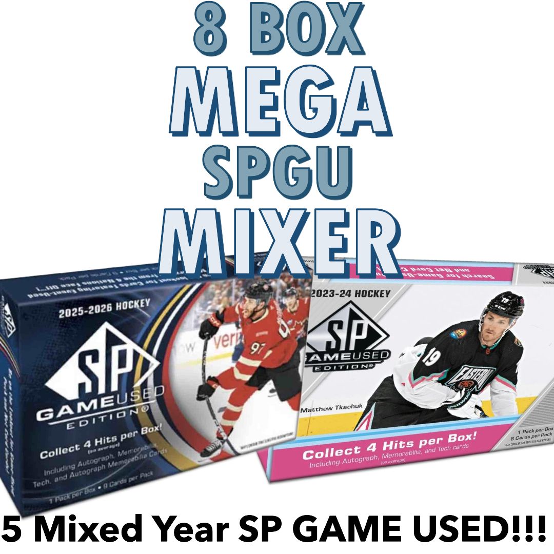 Break #5216 - 8 BOX SPGU MIXER | 5 SPGU + Bedard Trilogy + 2020 Allure ++ *Team Random* ANY 1/1 BOUNTY AT $700