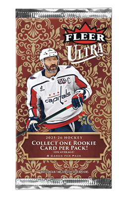 2025-26 Upper Deck Fleer Ultra Hockey Hobby Pack