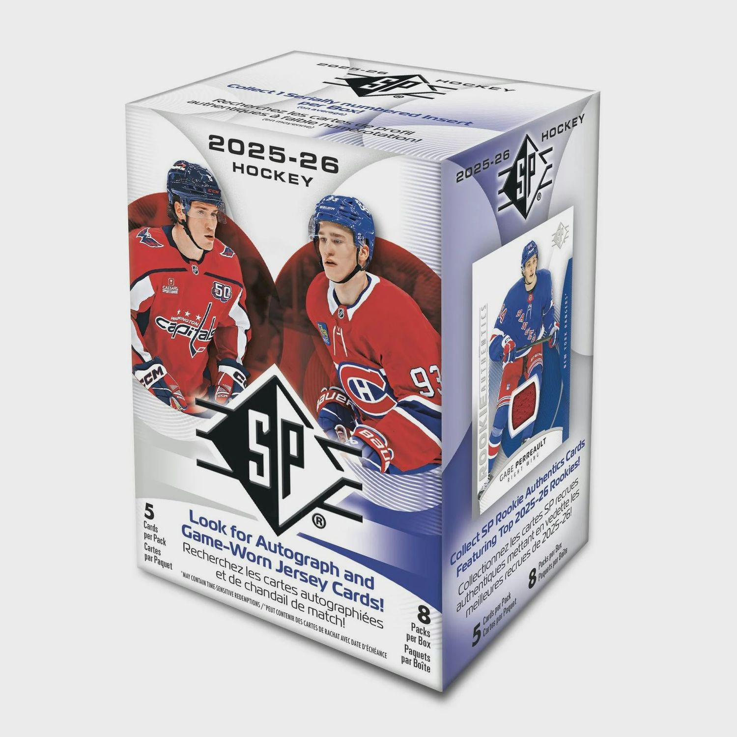 2025-26 Upper Deck SP Hockey 8-Pack Blaster Box