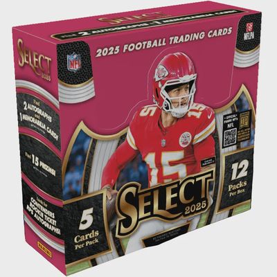 2025 PANINI SELECT FOOTBALL HOBBY BOX