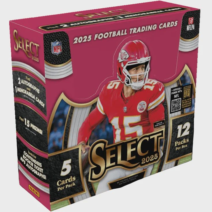 2025 PANINI SELECT FOOTBALL HOBBY BOX