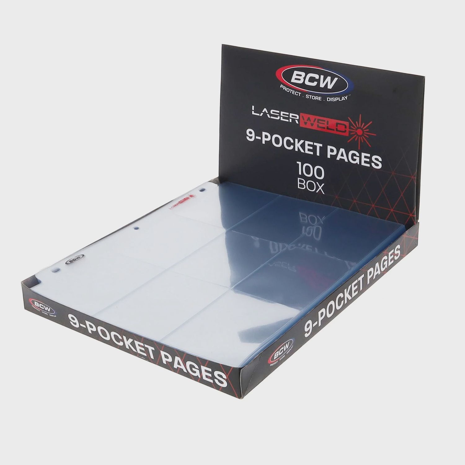 LaserWeld 9-Pocket Page - Side Load (100 CT. Box)