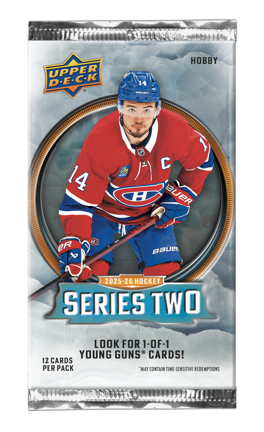 2025-26 Upper Deck Series 2 Hockey Hobby Pack
