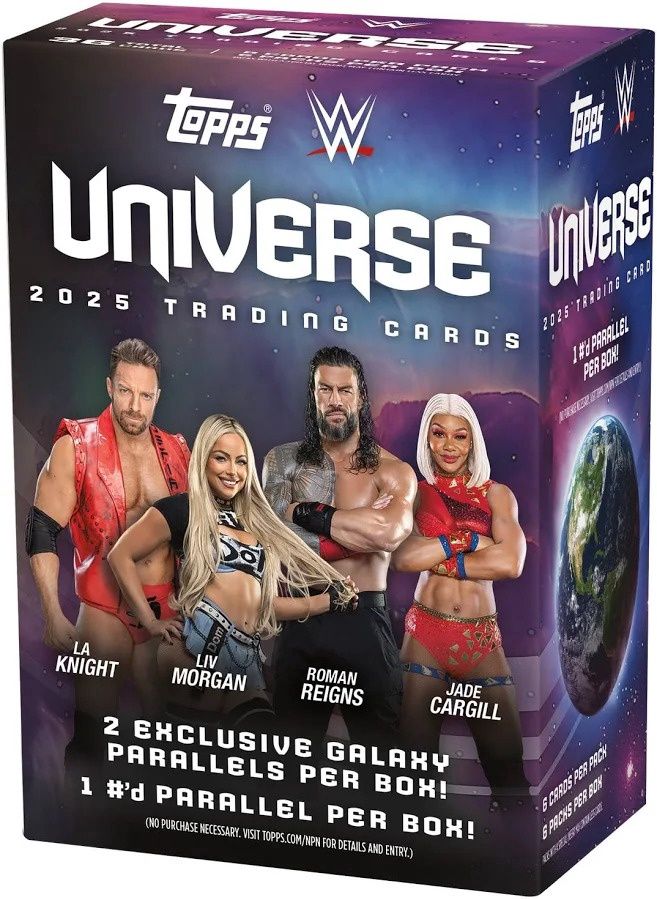 2026 Topps WWE Wrestling Blaster Value Box