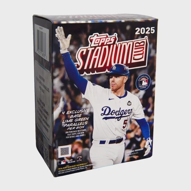 2025 Topps Stadium Club Baseball Blaster Box