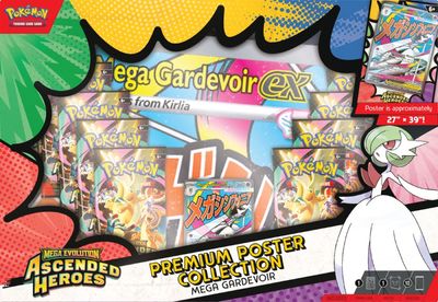 POKEMON ME2.5 ASCENDED HEROES PREMIUM POSTER COLLECTION