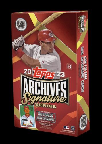 2023 Topps Archives Signature Series Retired Baseball Hobby Box